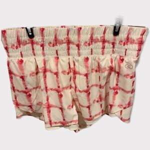 Calia high rise performance shorts.